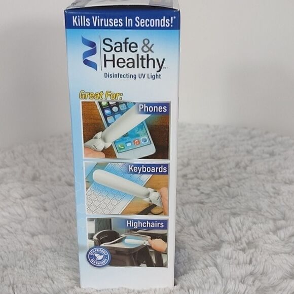NIB Safe & Healthy Disinfecting UV Light - Picture 2 of 4